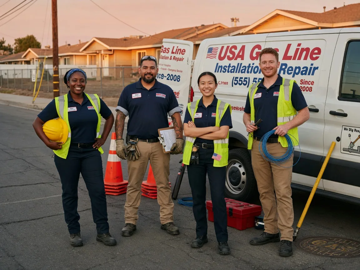 Gas Line Installation company in Milford, KS